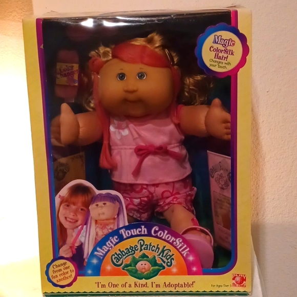 cabbage patch Toys Cabbage Patch Doll New In Box Magic Touch Color Silk Doll Poshmark